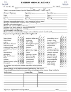 New Patient Paperwork - Rother Dental