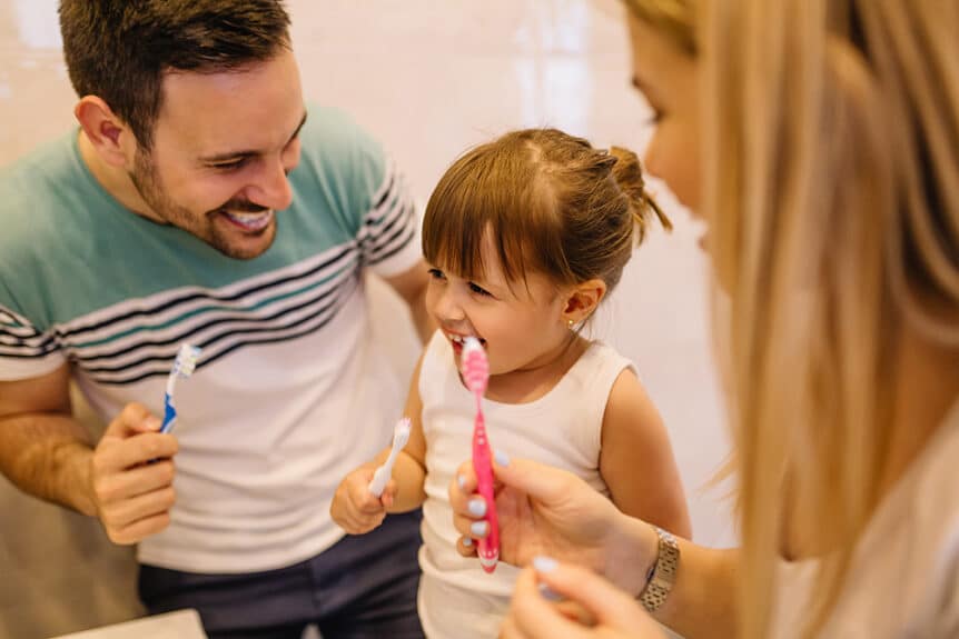 Children and Brushing Teeth